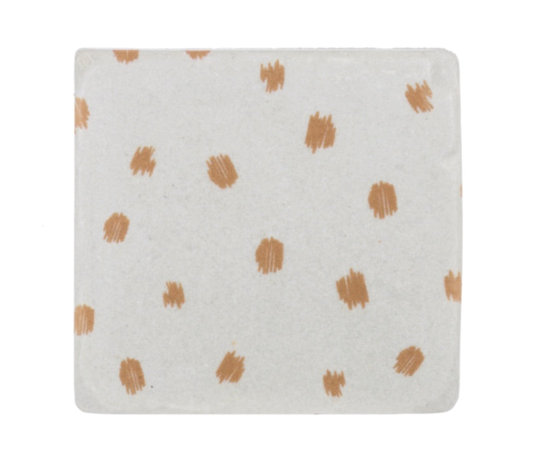 Polka Dot Coaster set