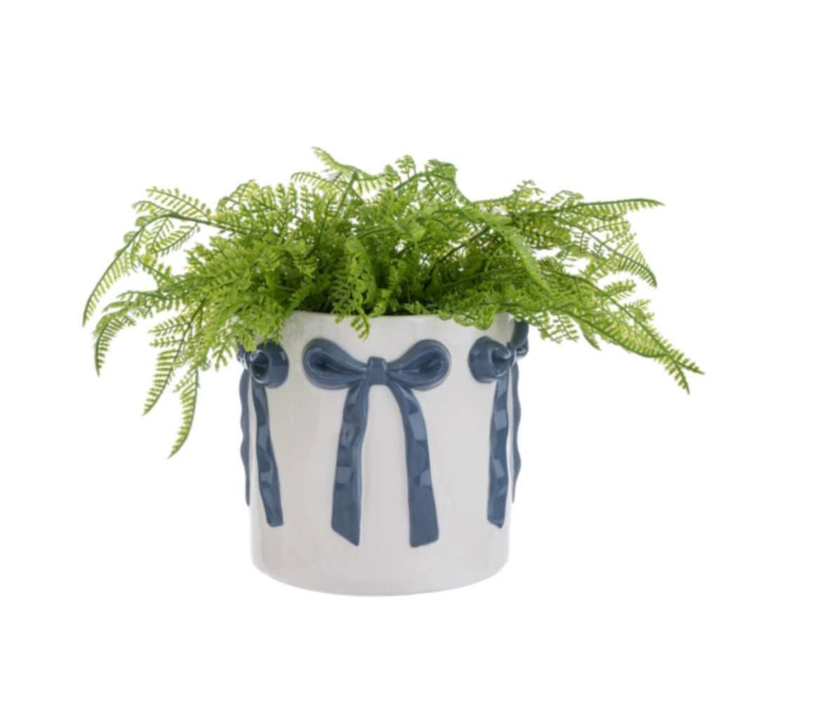 Bow Planter - Blue