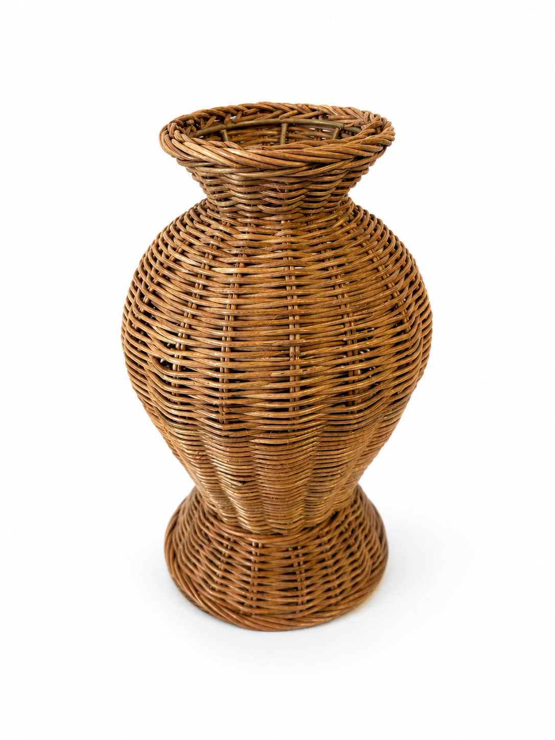 Rattan Estate Vase