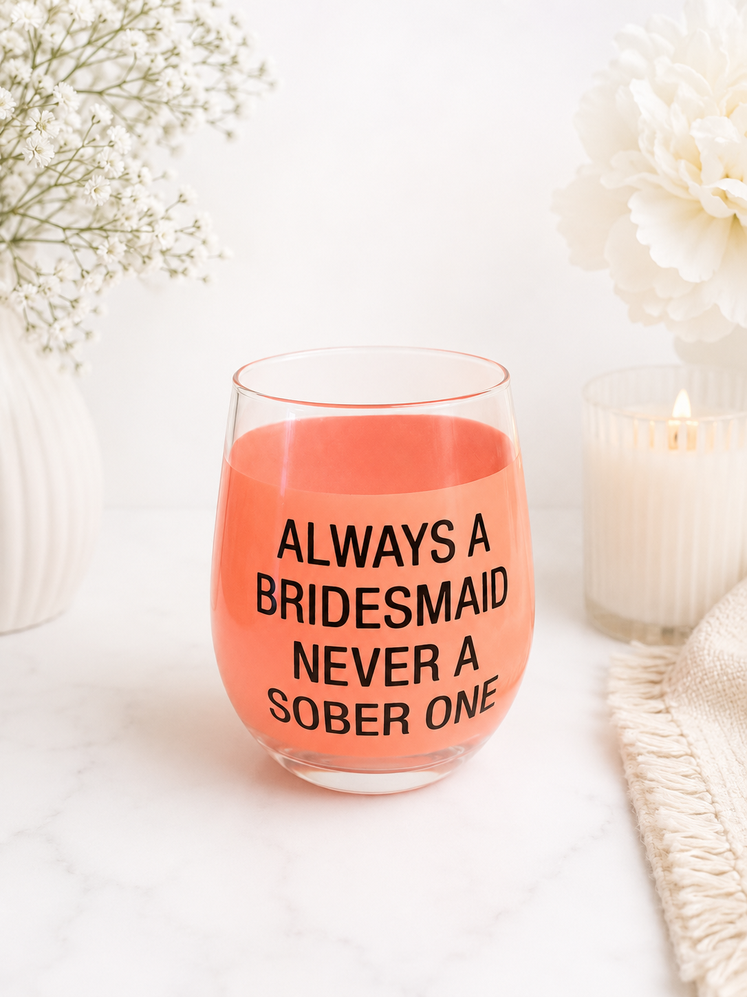 Never a Sober One Glass