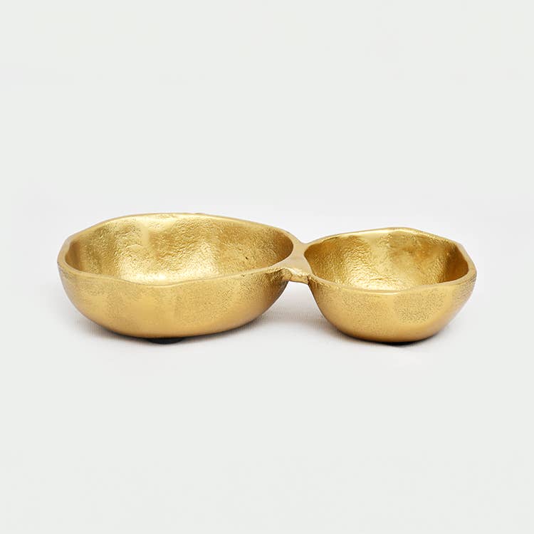 Alum Gold Two Section Bowl