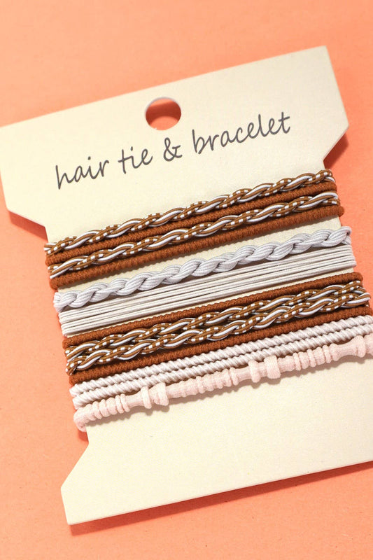 The Daily Edit Hair Tie Set| 40BH103