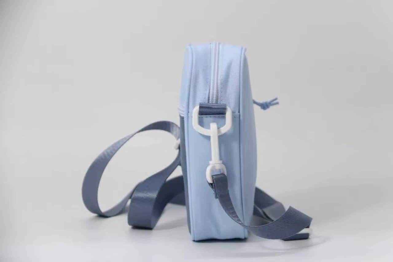 Crossbody Bag | Duo-Tone Blue