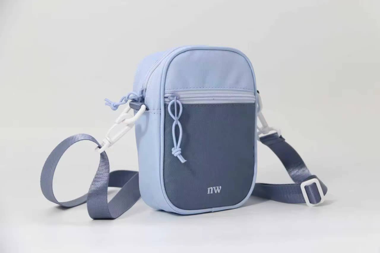 Crossbody Bag | Duo-Tone Blue