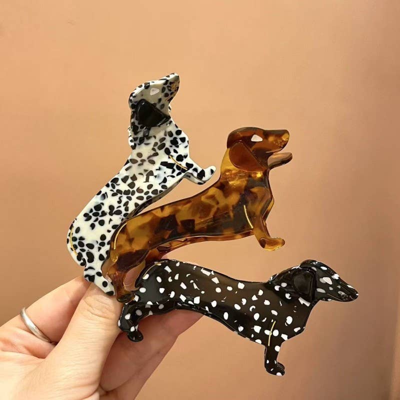 DOG HAIR CLAW CLIPS |