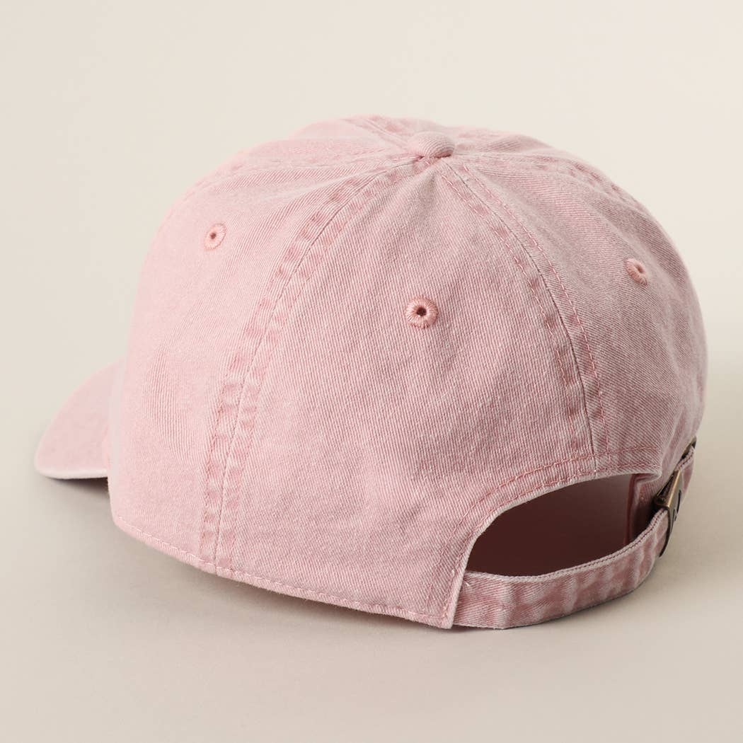 Golden Retriever Embroidered Pigment Dyed Baseball Cap