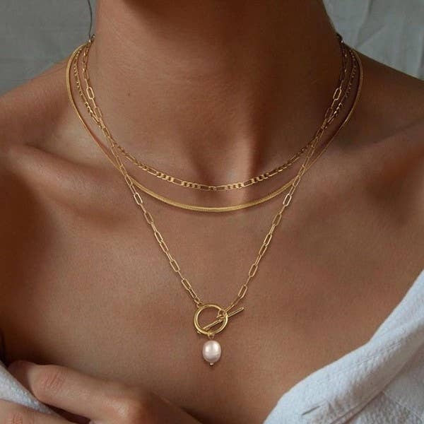 Golden Hour Layered Necklace