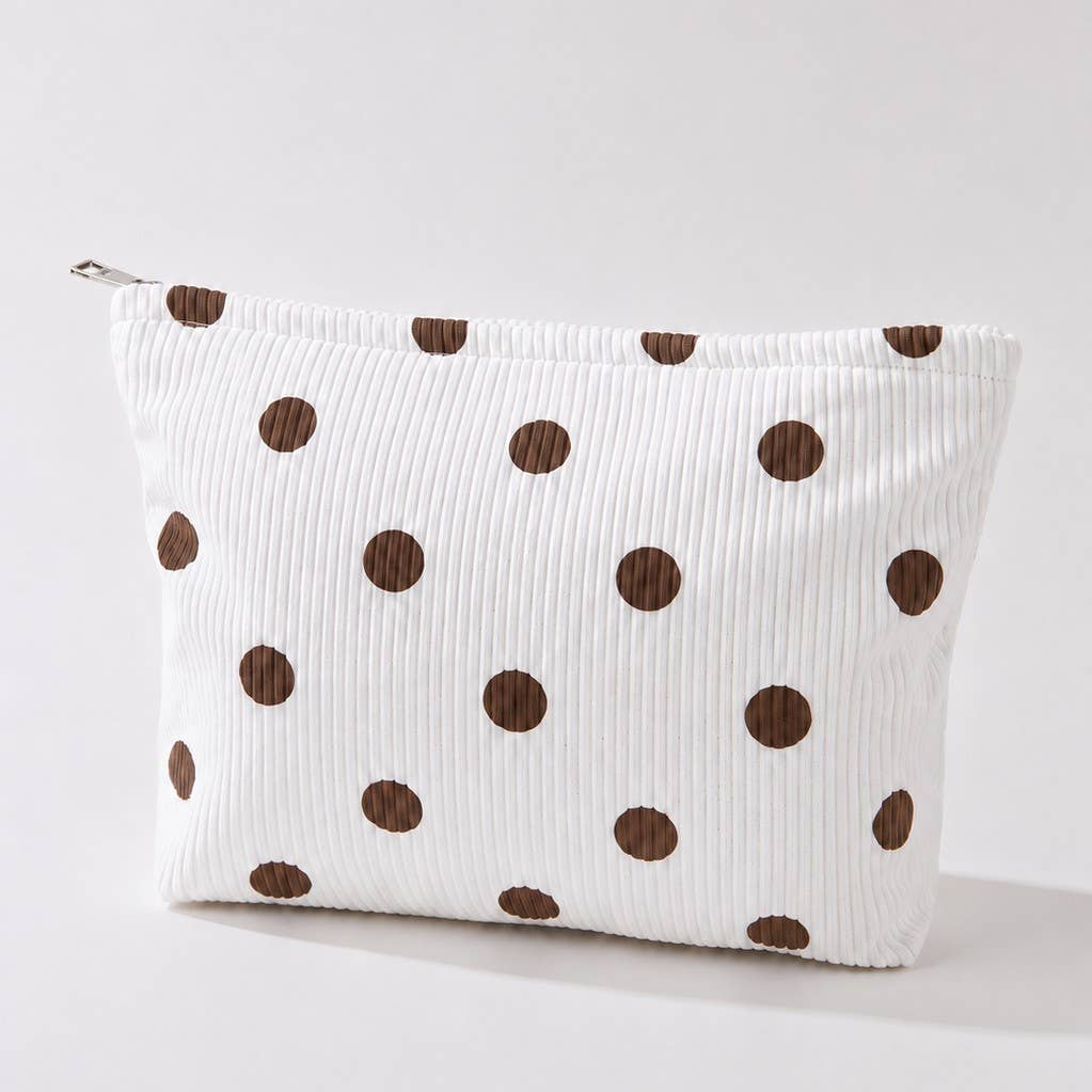 POLKA DOT COSMETIC MAKEUP BAG |