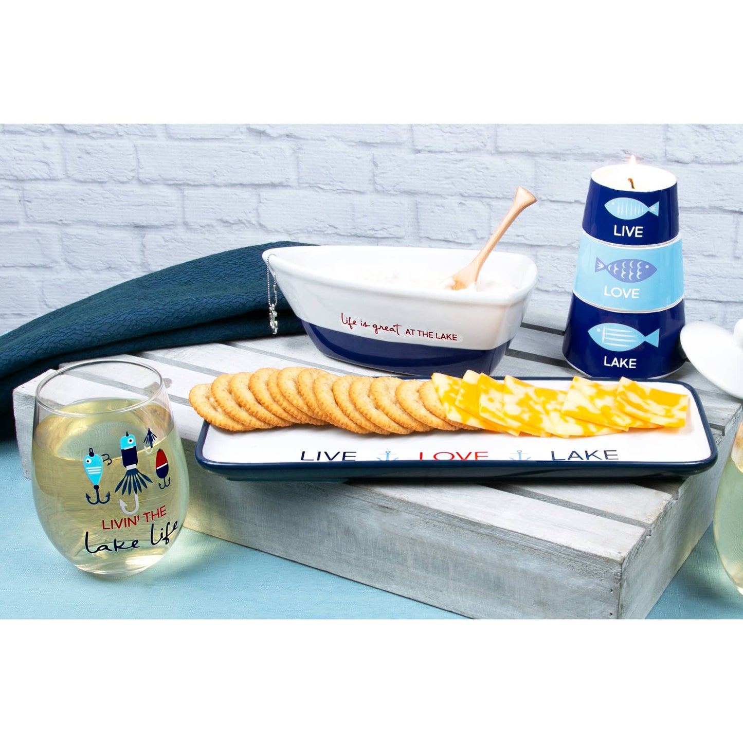 Live Love Lake - 12" Tray