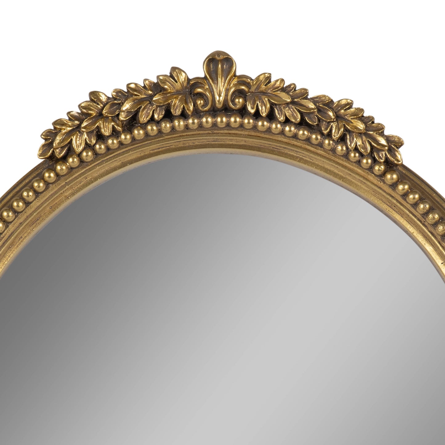 Resin Baroque Style Ornate Arch Photo Frame - Gold, 4x6 in.