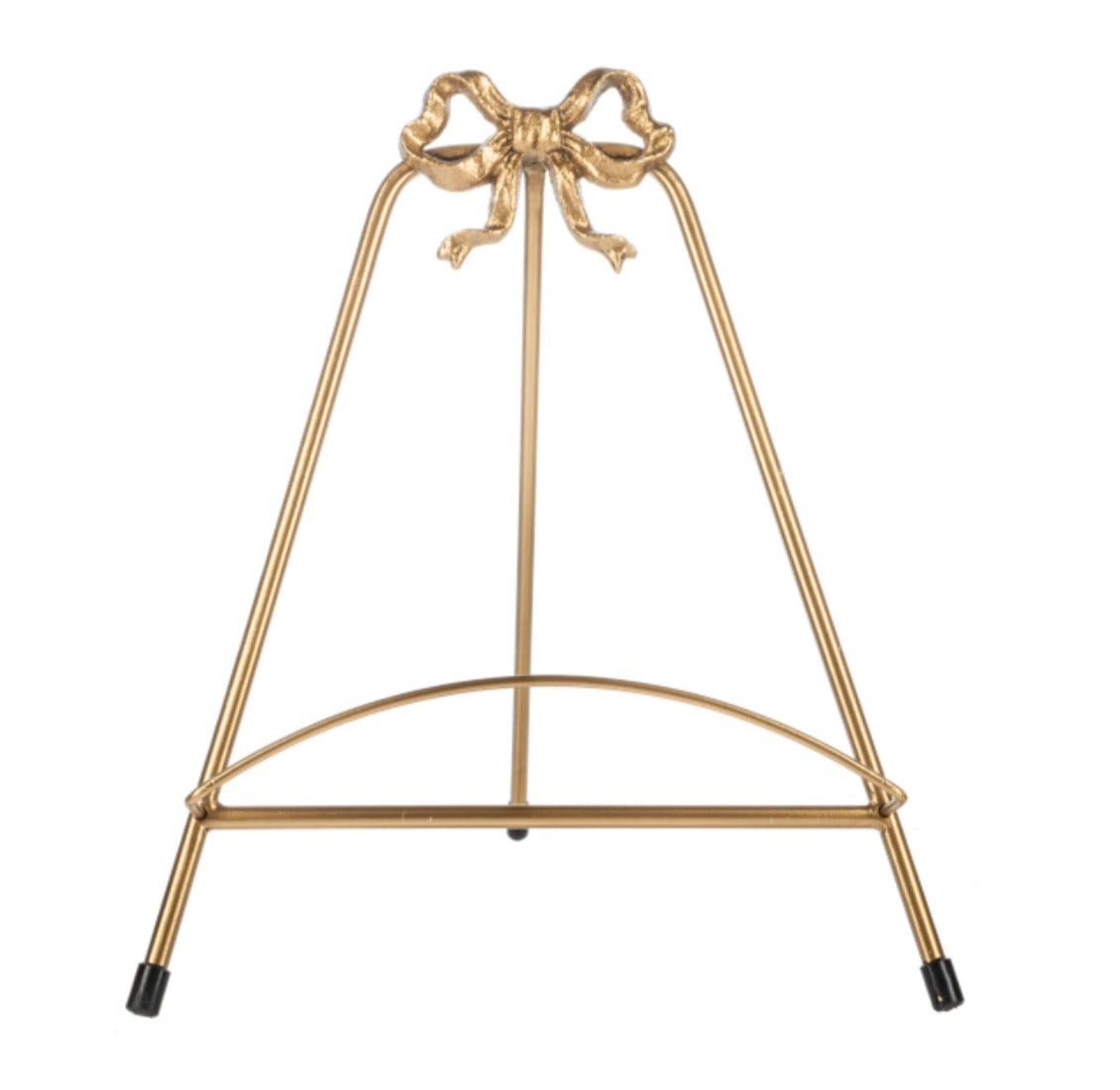 Small Gold Bow Plate Holders