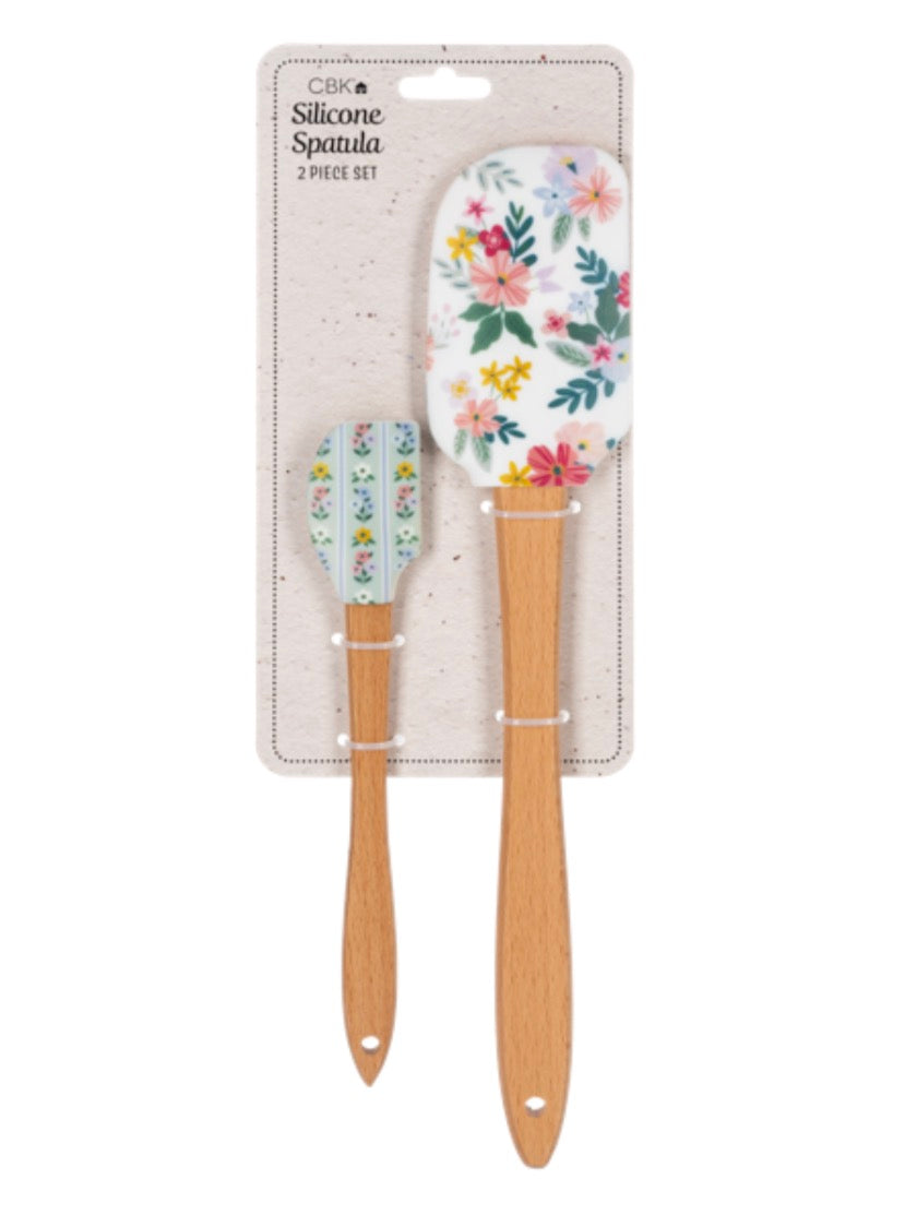 Floral Spatula Set