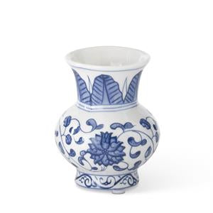 BLUE & WHITE CHINOISERIE MINI BUD VASES