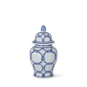 BLUE & WHITE CERAMIC GINGER JARS