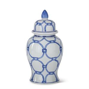 BLUE & WHITE CERAMIC GINGER JARS