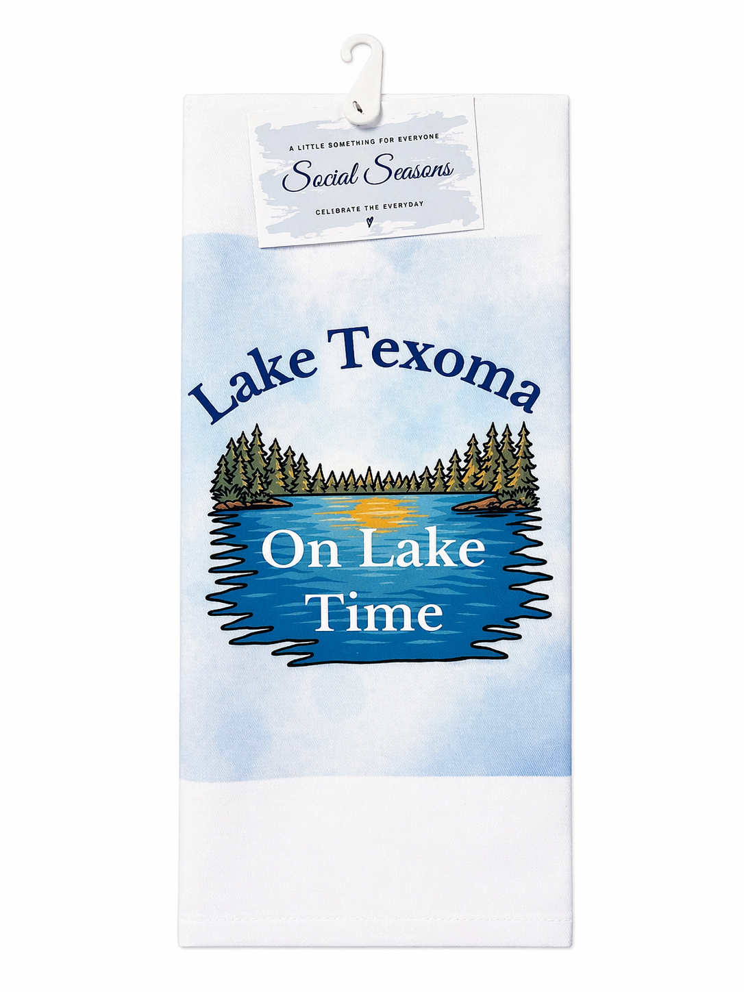 Lake Texoma Tea Towel