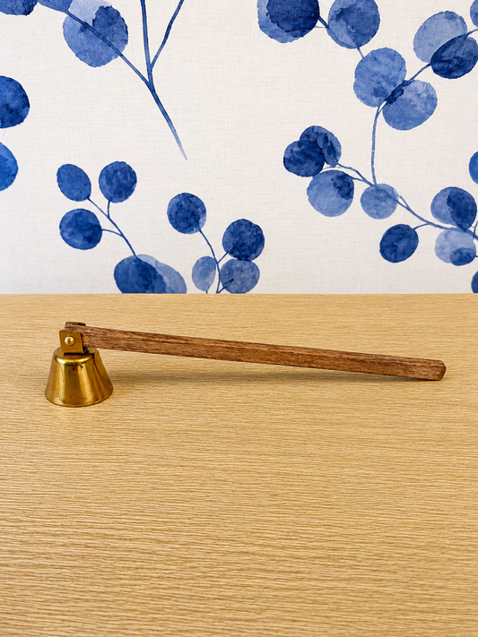 Vintage Brass Wick Snuffer