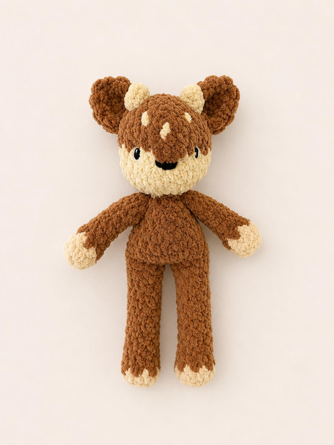 Handmade Crochet Flora Fawn