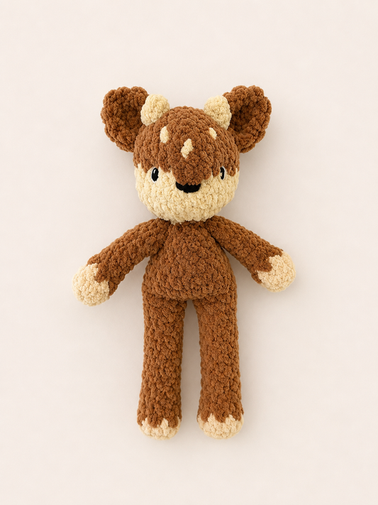 Handmade Crochet Flora Fawn