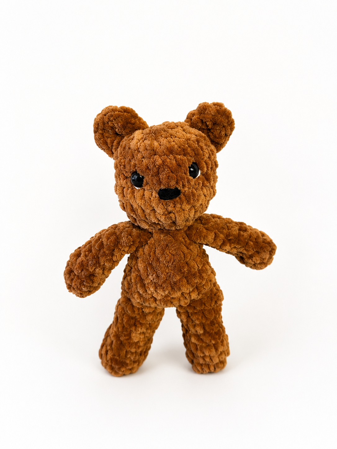 Handmade Crochet Teddy – Large
