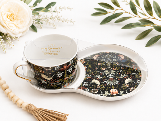 Midnight Garden Tea & Treat Set