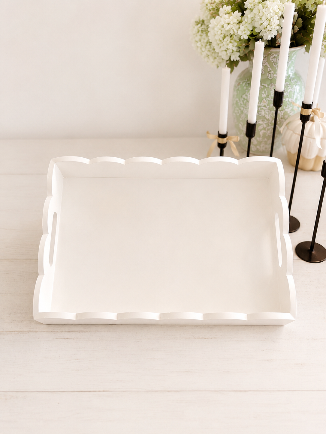 Heirloom Scallop Tray