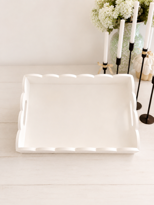 Heirloom Scallop Tray