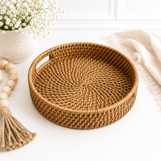 Coastal Woven Tray - Large
