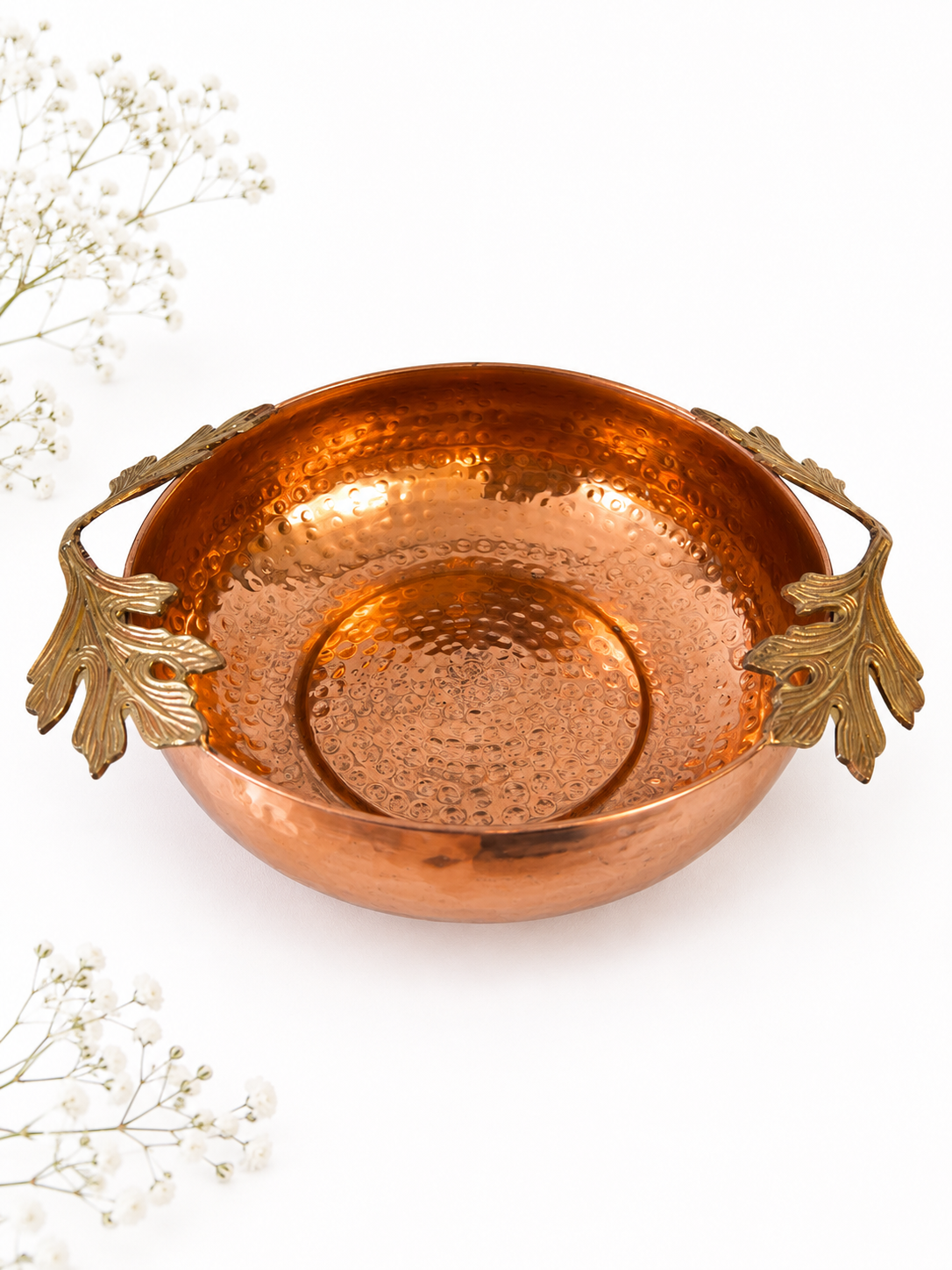 Autumn Harvest Copper Bowl