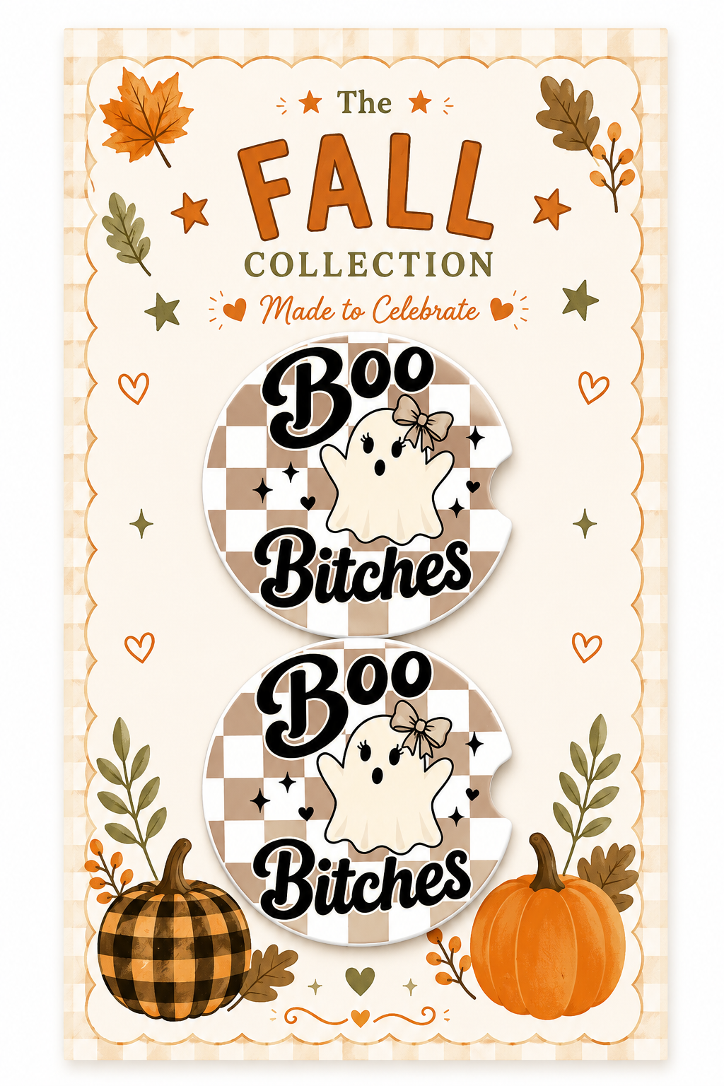 The Fall Collection Car Coaster