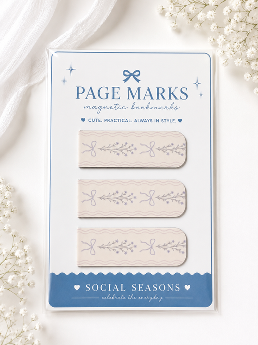 Page Marks Magnetic Bookmarks