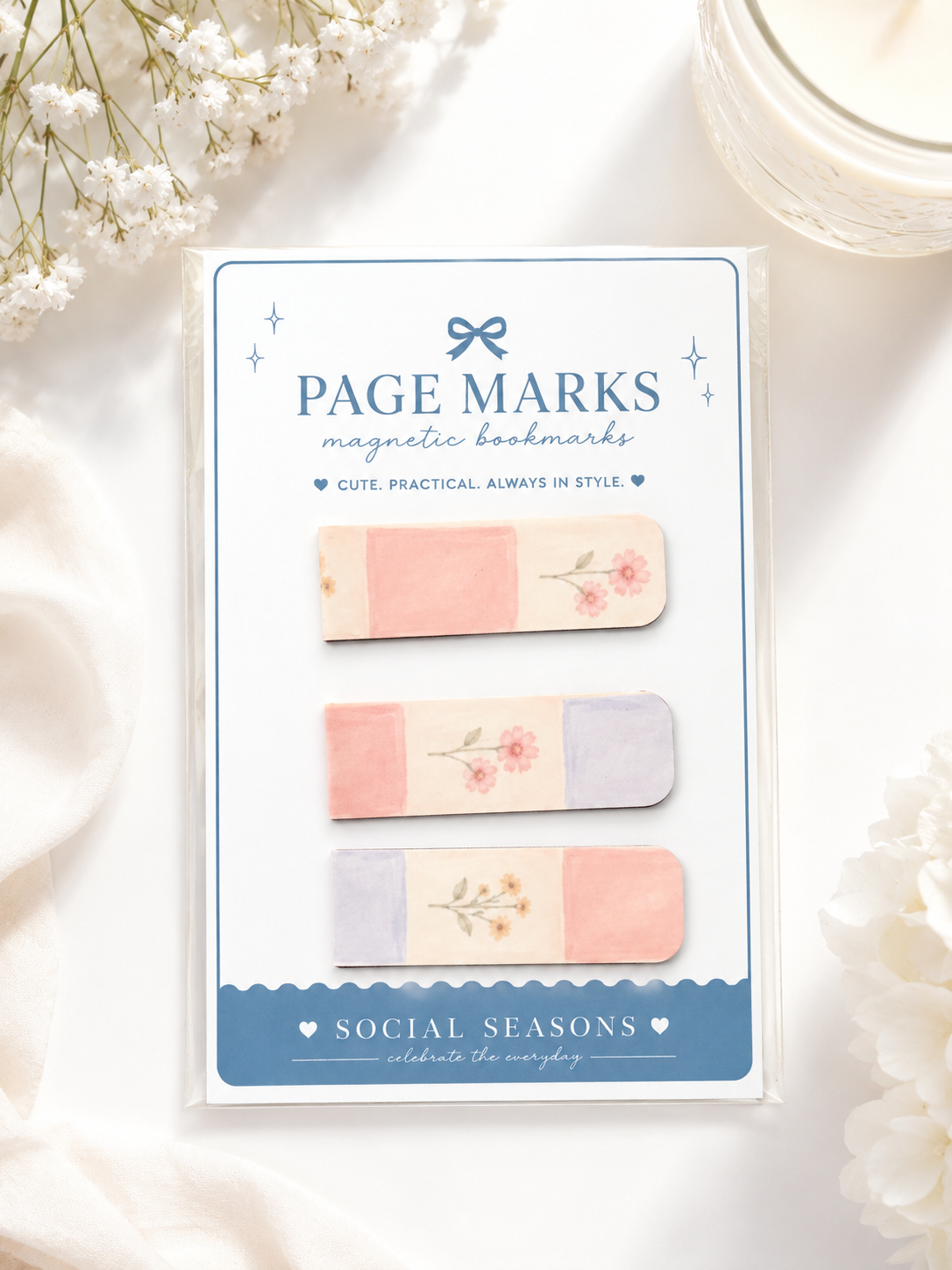 Page Marks Magnetic Bookmarks