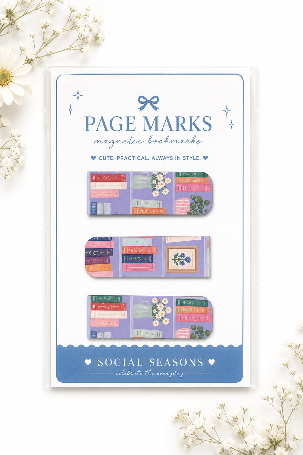 Page Marks Magnetic Bookmarks