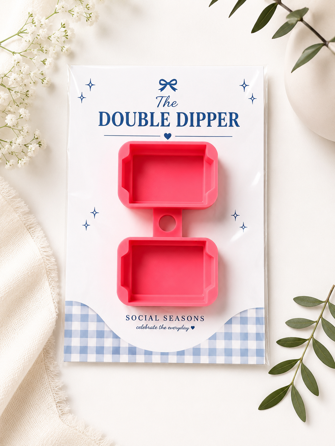 The Double Dipper - Pink