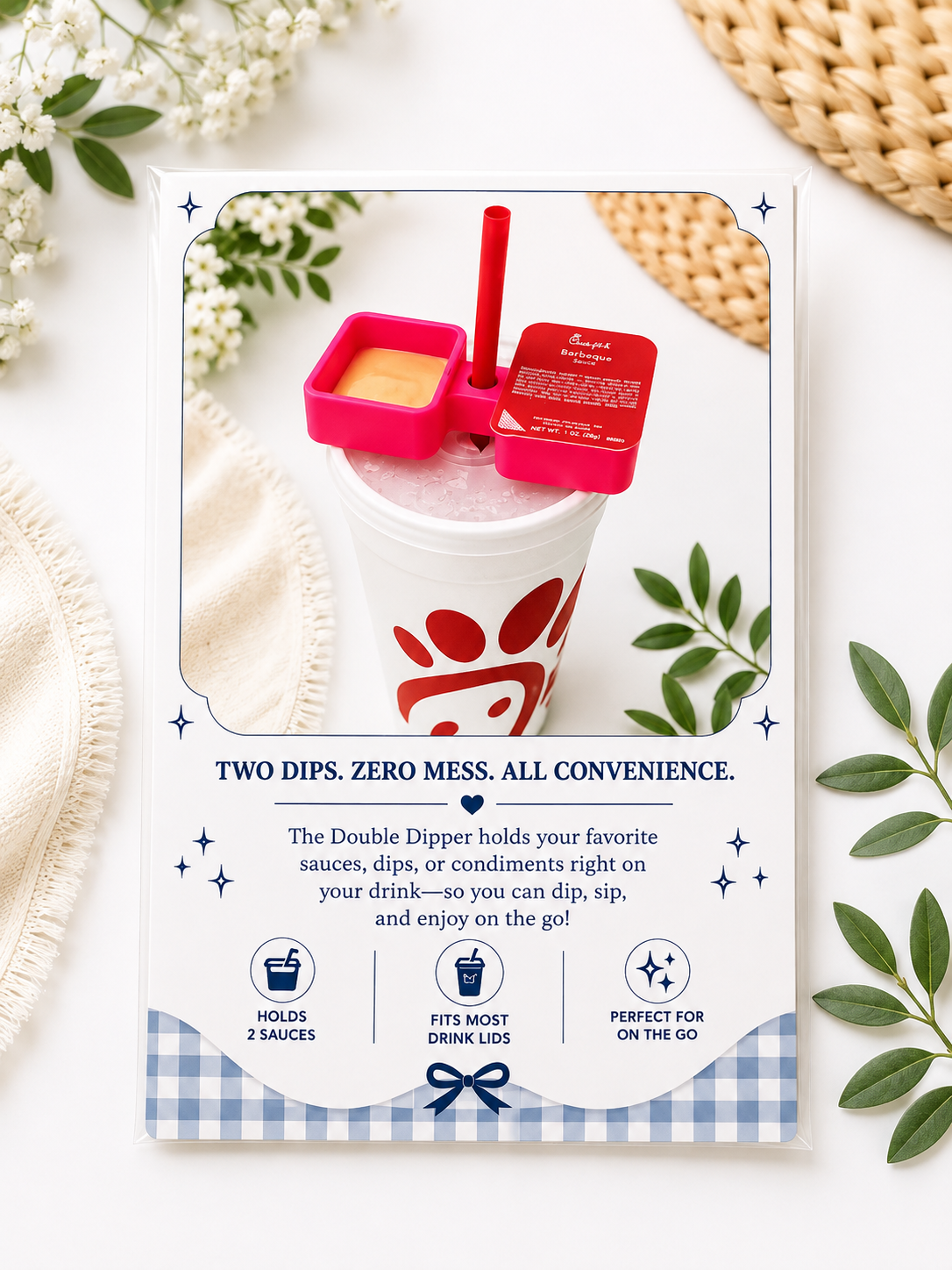 The Double Dipper - Pink