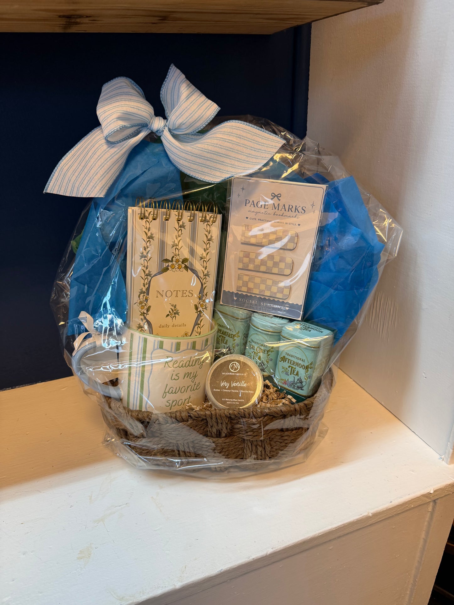 The Reading Retreat Gift Basket