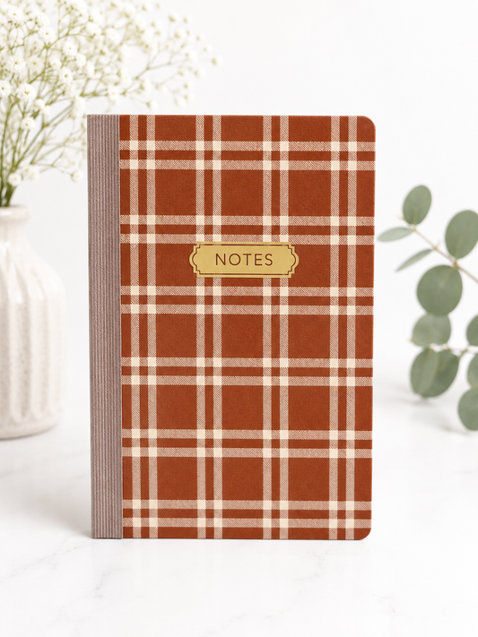 Autumn Plaid Journal