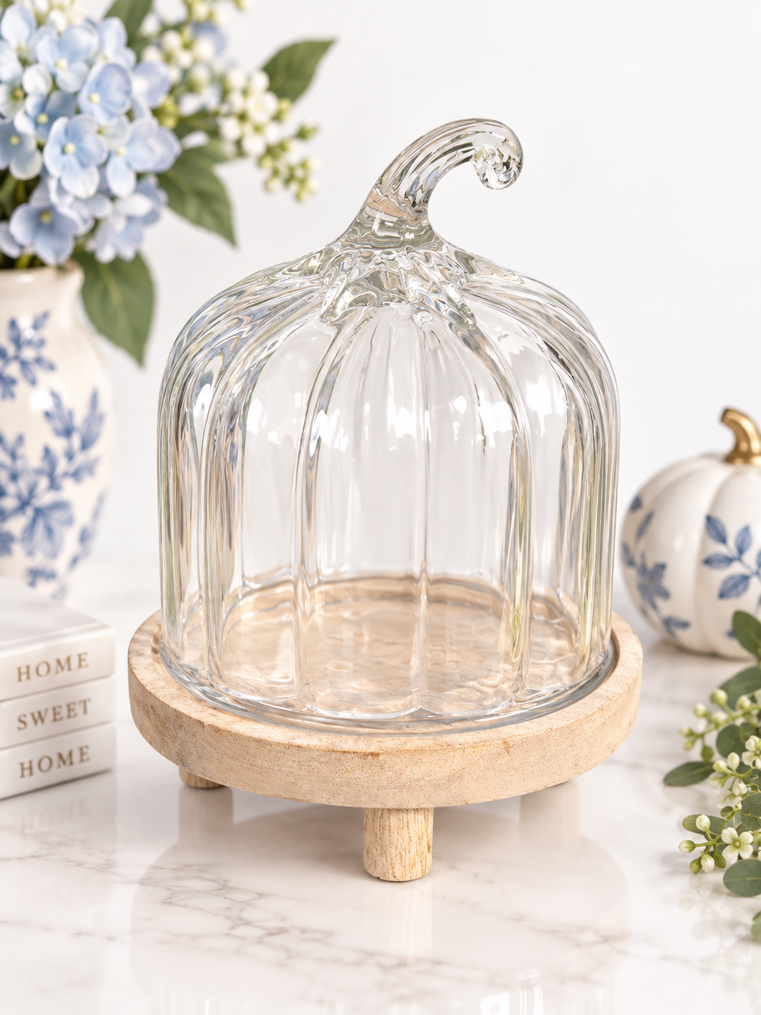 The Willow Glass Pumpkin Cloche