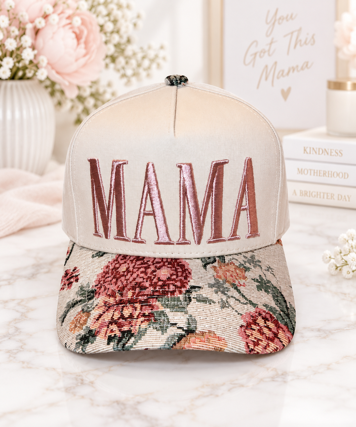 The Mama Blooms Hat