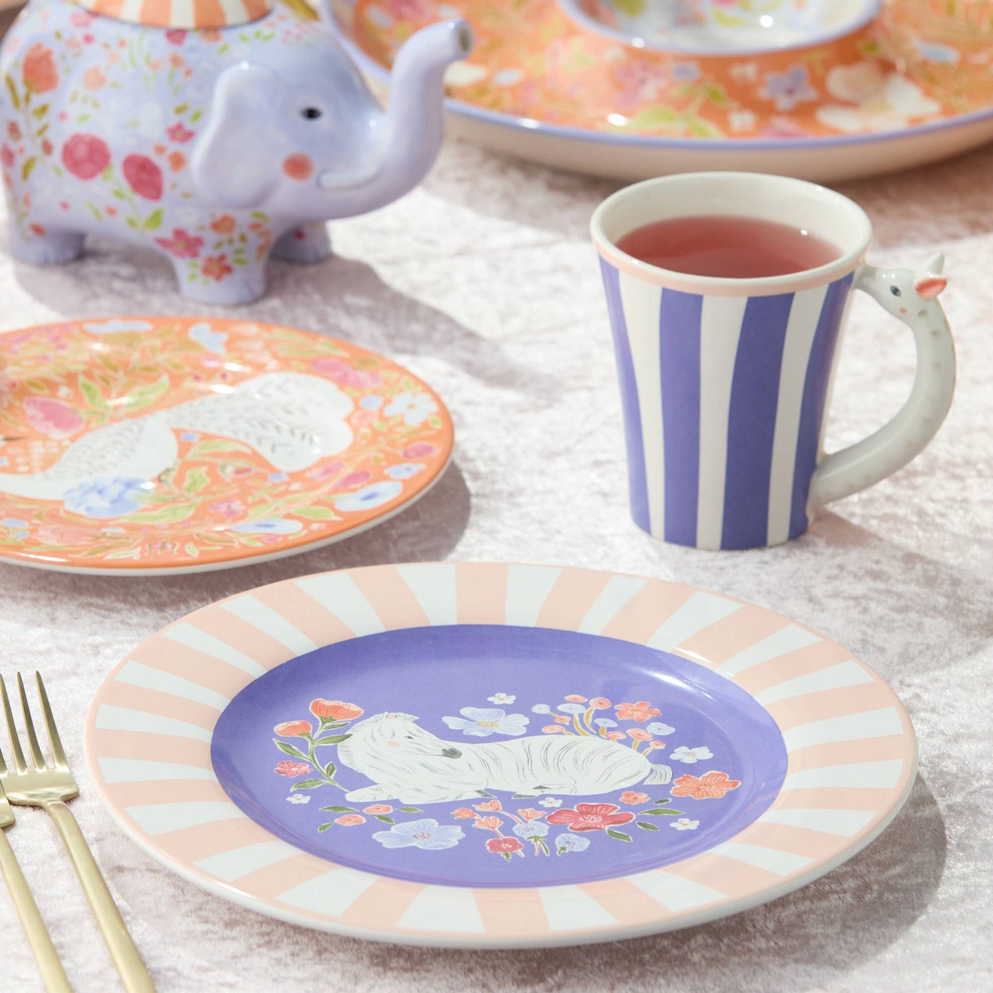 Menagerie Dinner Plate 11" Set of 4