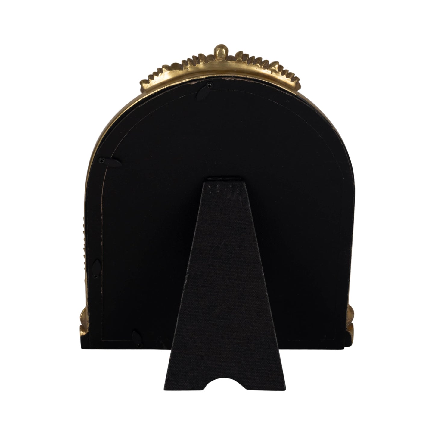 Resin Baroque Style Ornate Arch Photo Frame - Gold, 4x6 in.