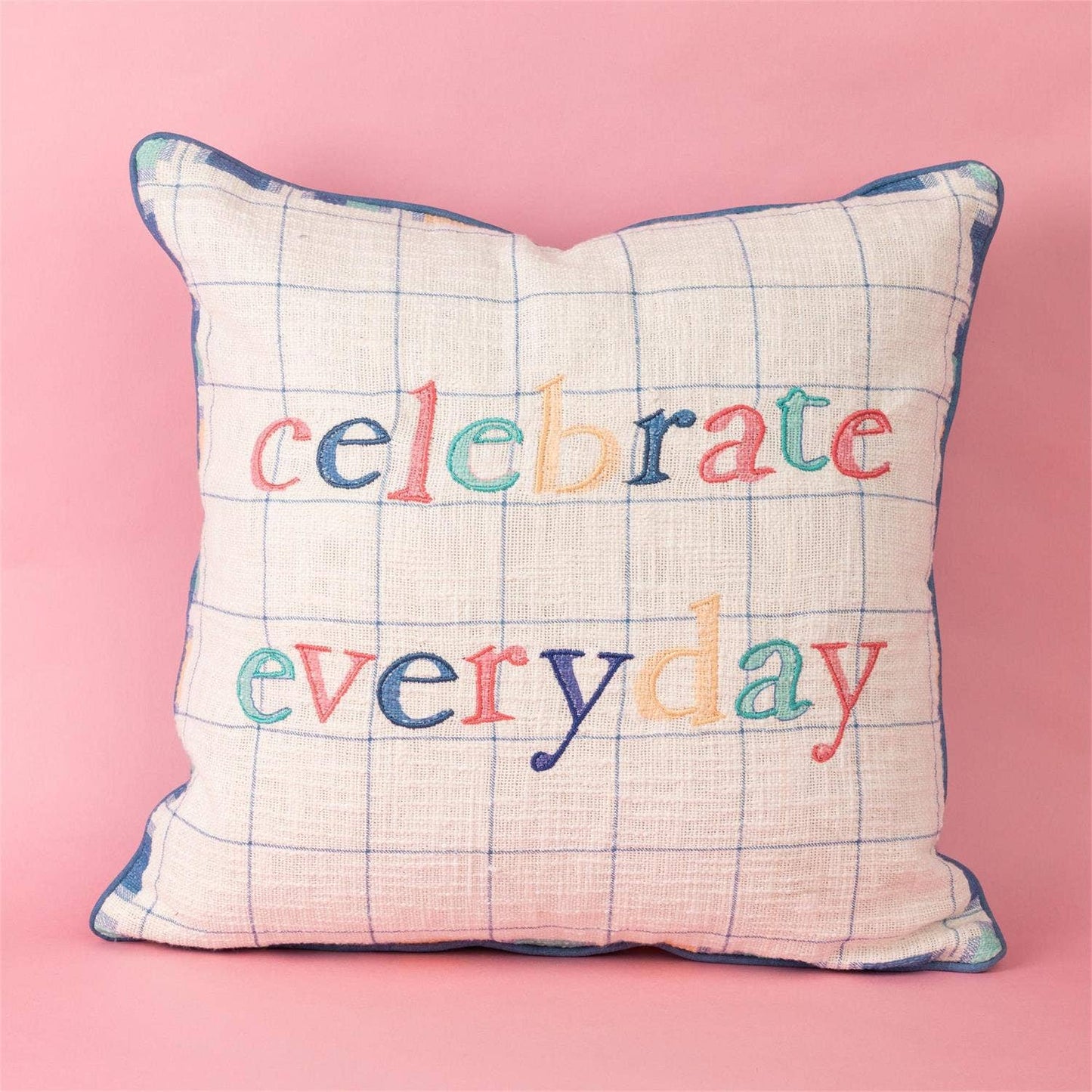 Reversible Pillow - Celebrate Everyday
