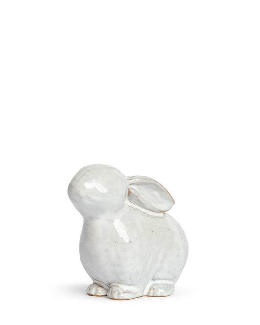 Melissa Sitting Bunny    Antique White    4.5x2.75x4