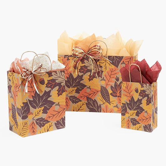 Autumn Leaves Paper Gift Bags