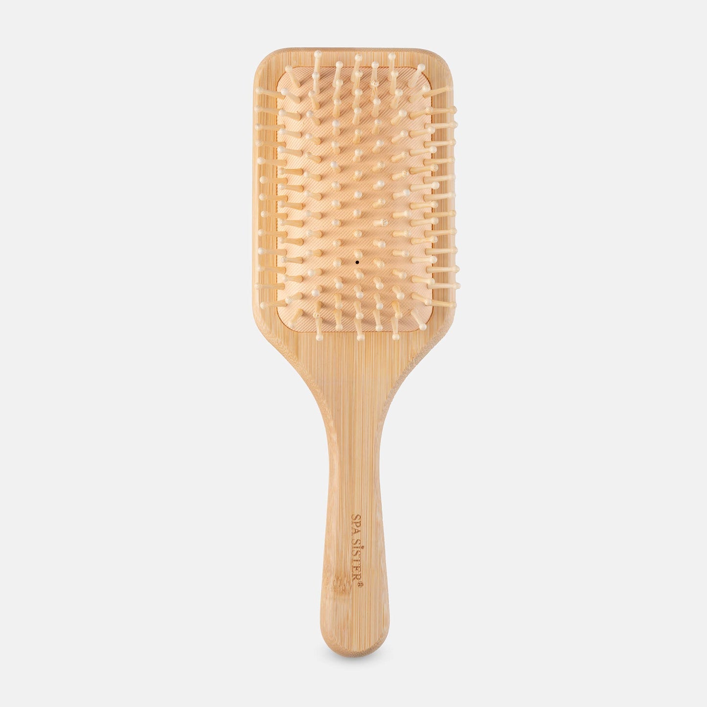 Bamboo Wood Bristle Paddle Hair Brush